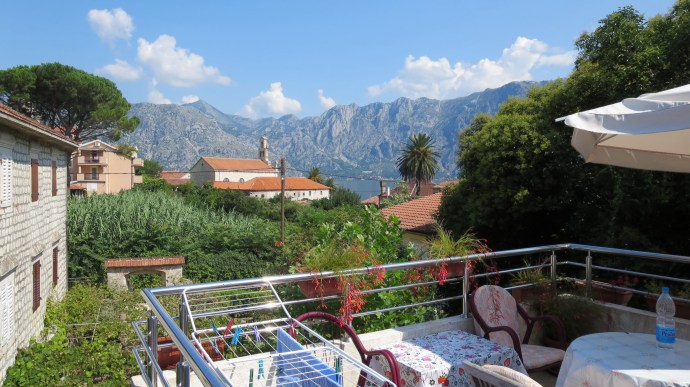 View from the common area